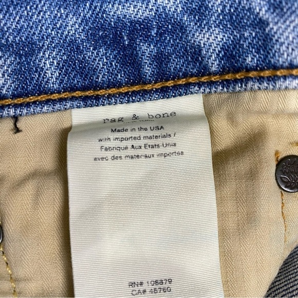 RAG & BONE Men’s Fit 2 Slim Jeans in Jamie Wash 32 - Picture 8 of 8